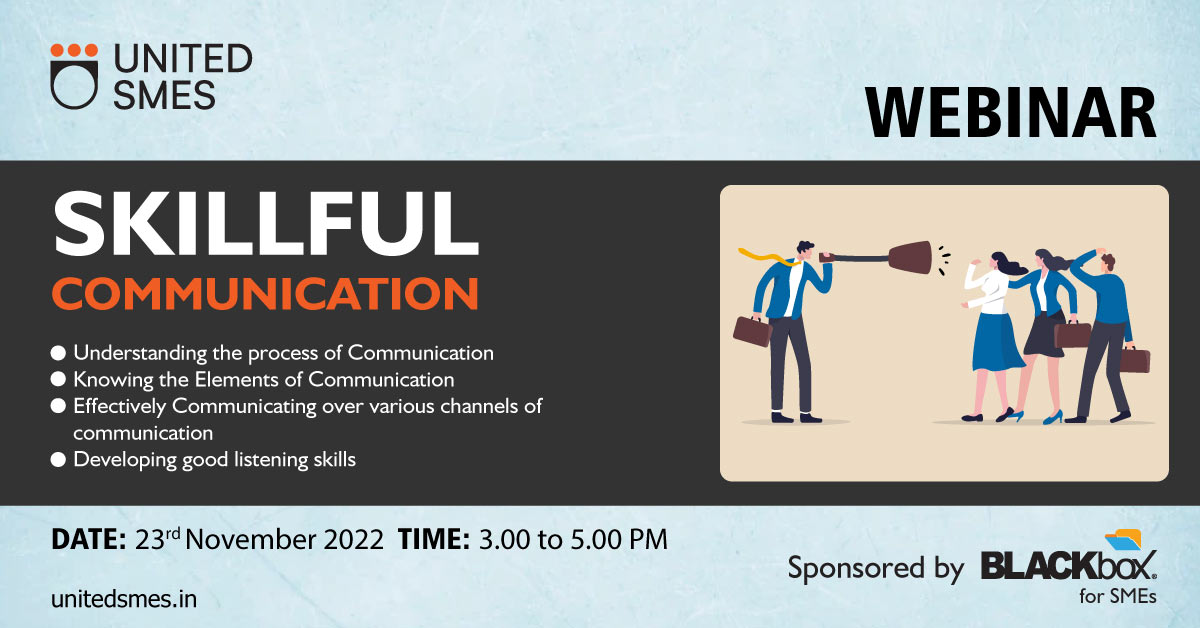 Webinar on Skillful Communication